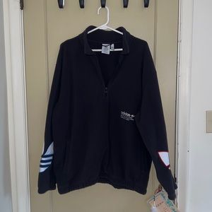 Adidas black sweatshirt